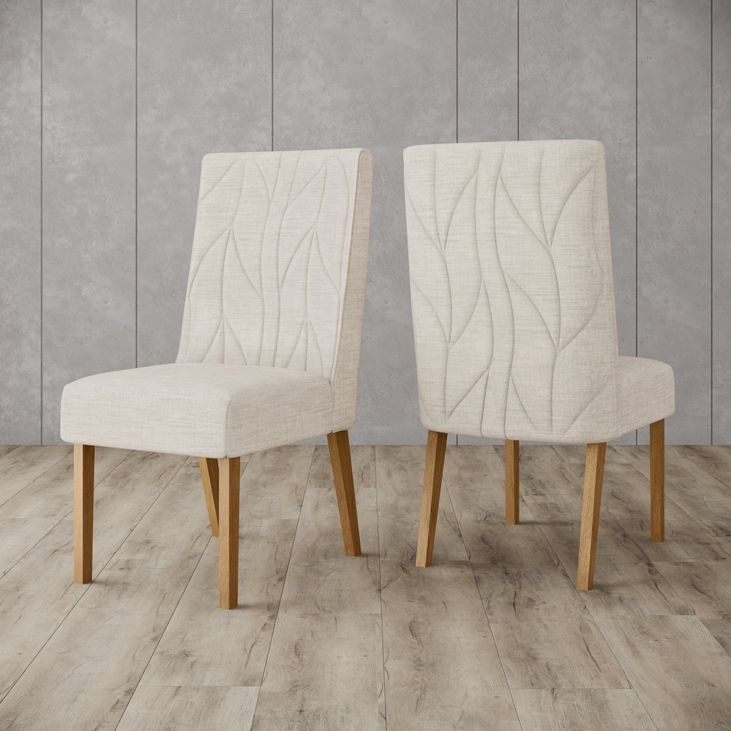 SILLA ELOA NATURE/LINHO | Simeni Outlet